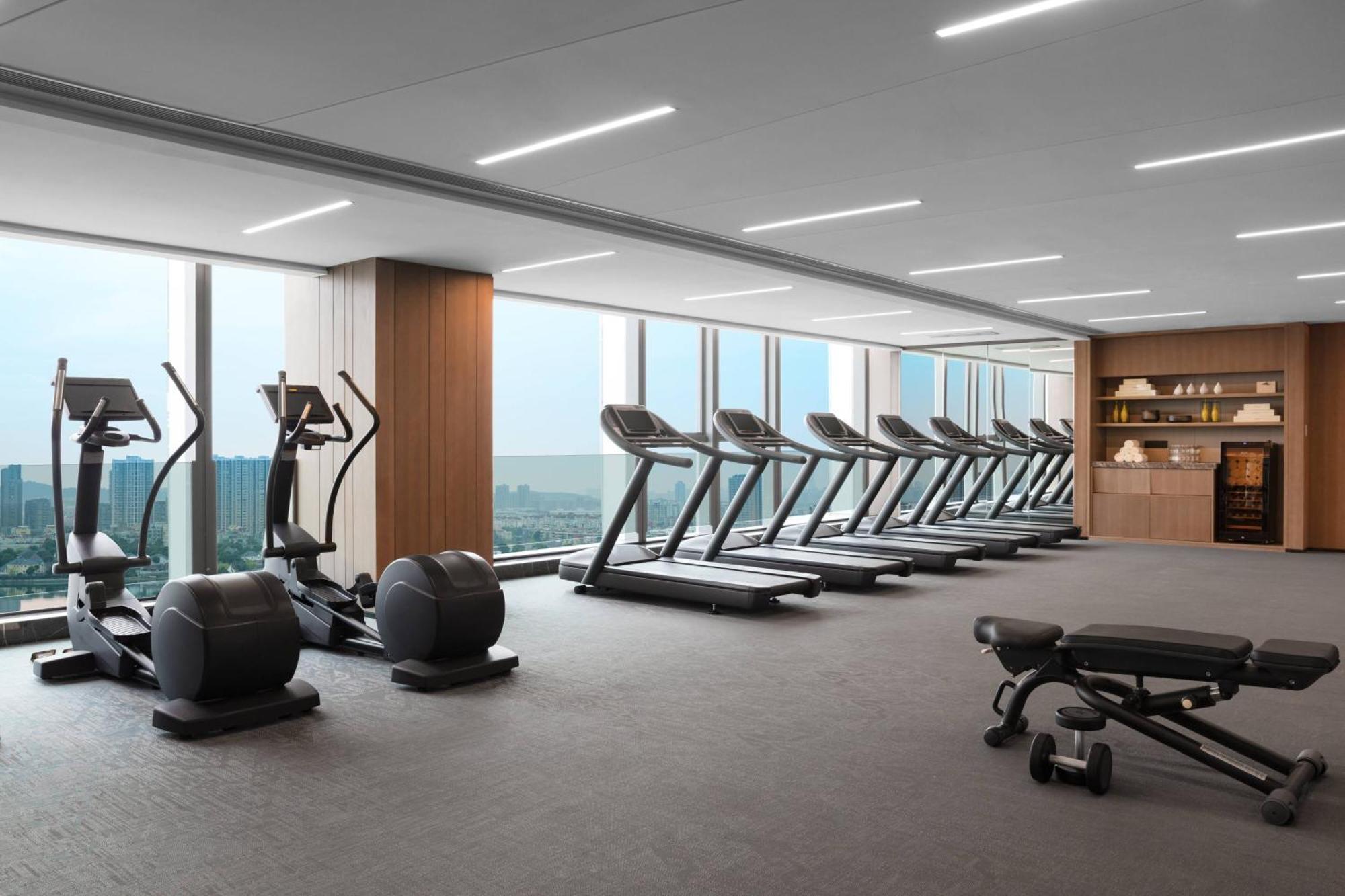 Marriott Nanjing South Hotel Bagian luar foto