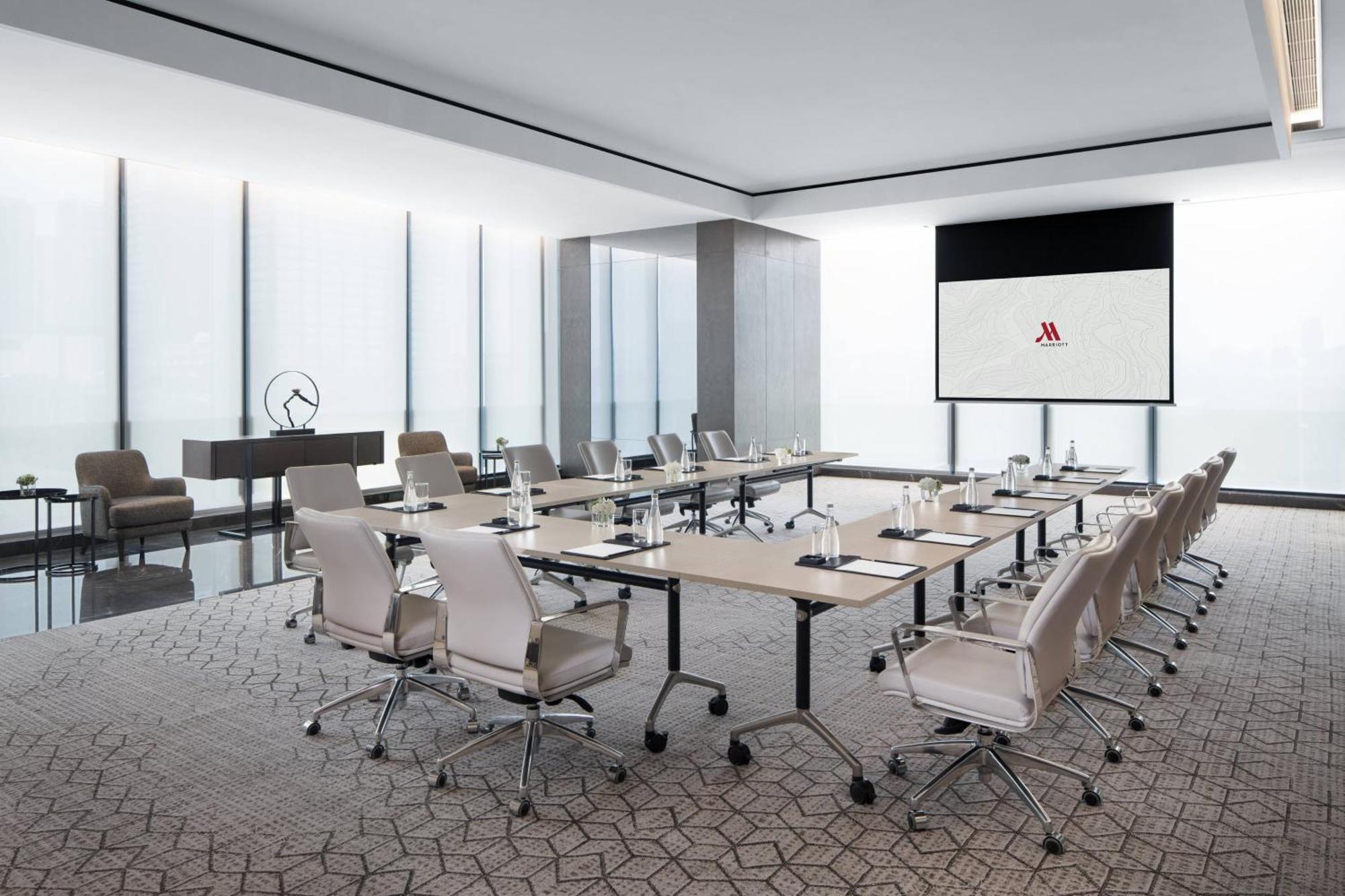 Marriott Nanjing South Hotel Bagian luar foto