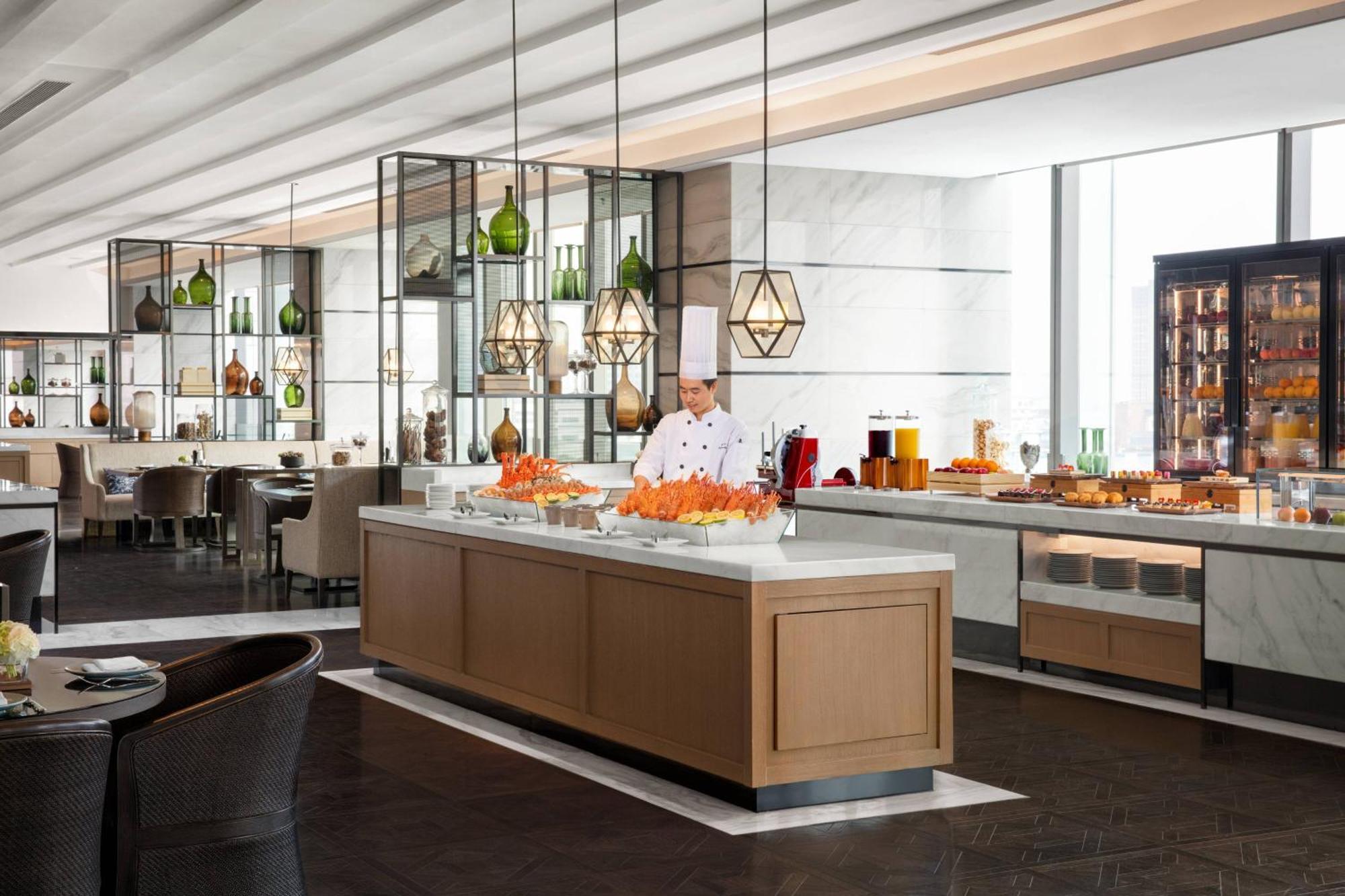 Marriott Nanjing South Hotel Bagian luar foto