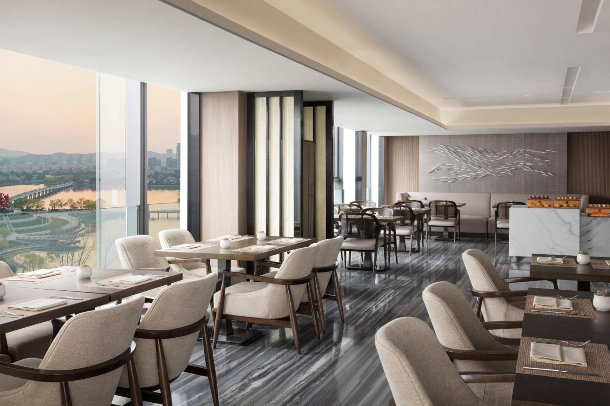 Marriott Nanjing South Hotel Bagian luar foto
