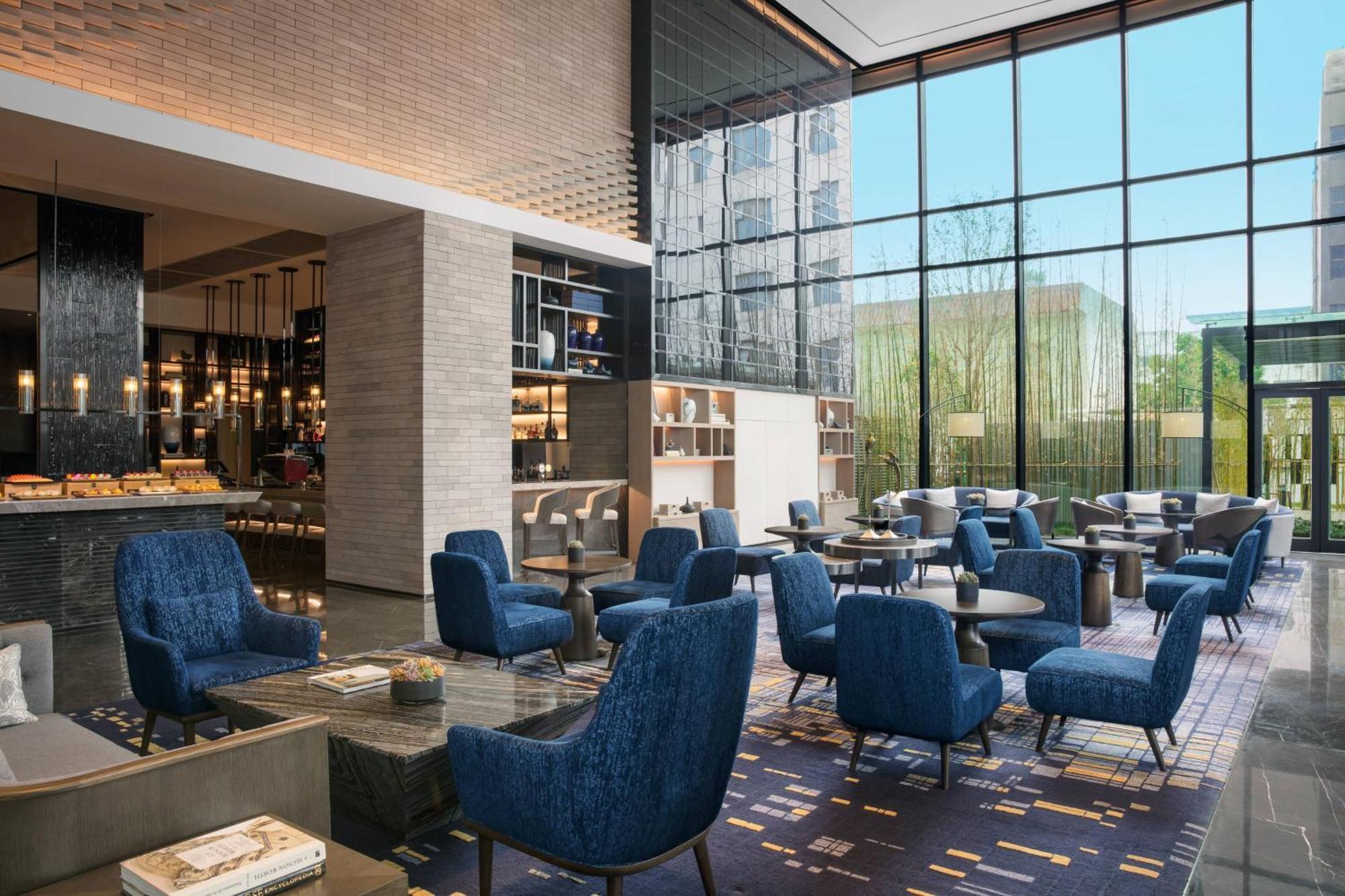 Marriott Nanjing South Hotel Bagian luar foto