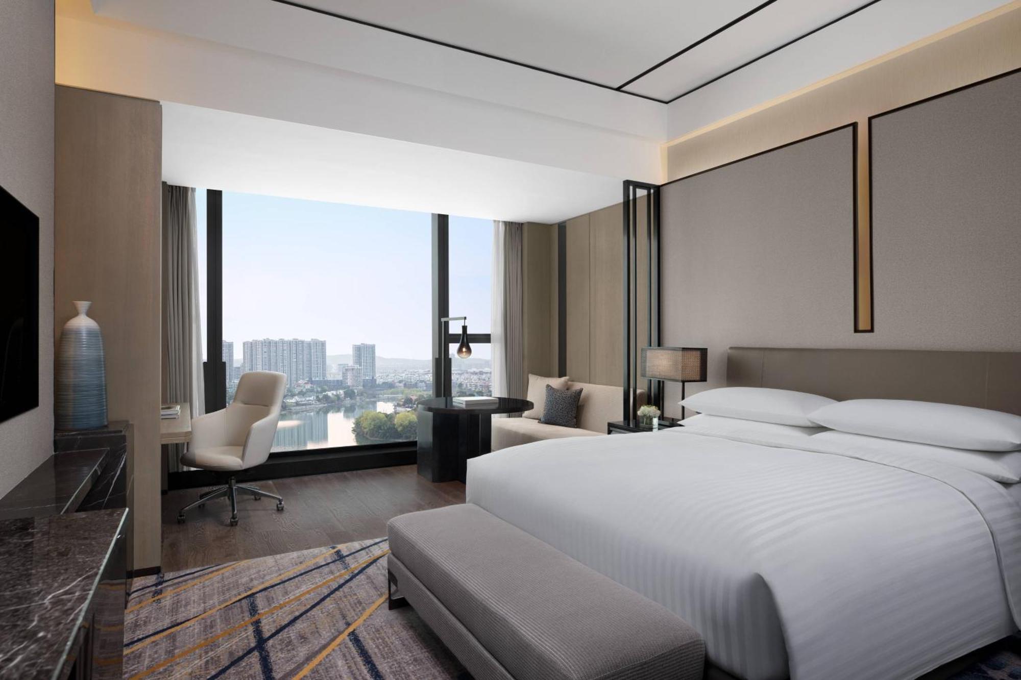Marriott Nanjing South Hotel Bagian luar foto