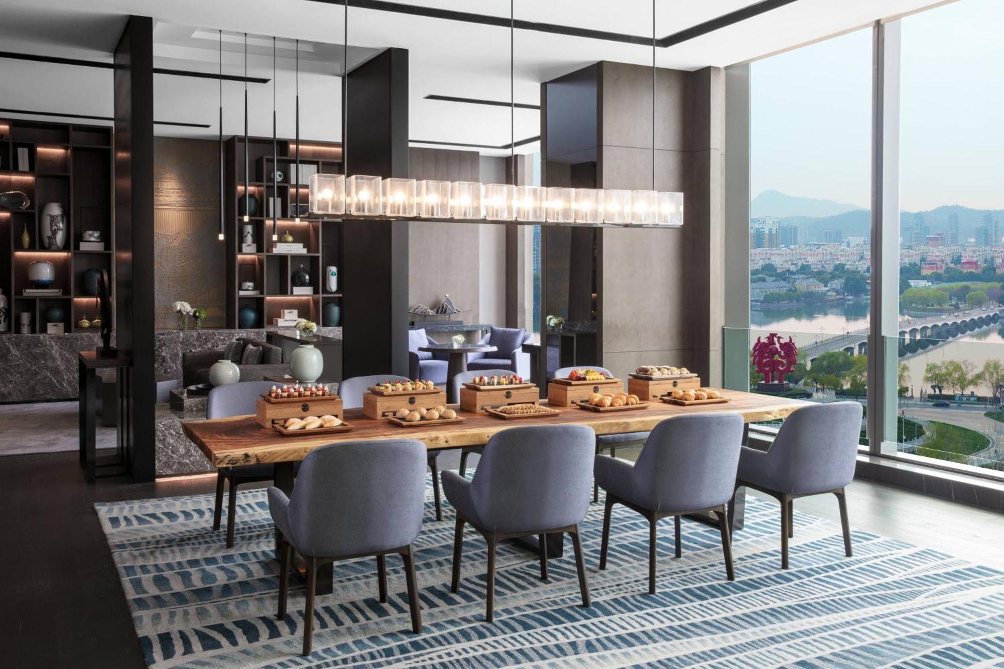 Marriott Nanjing South Hotel Bagian luar foto