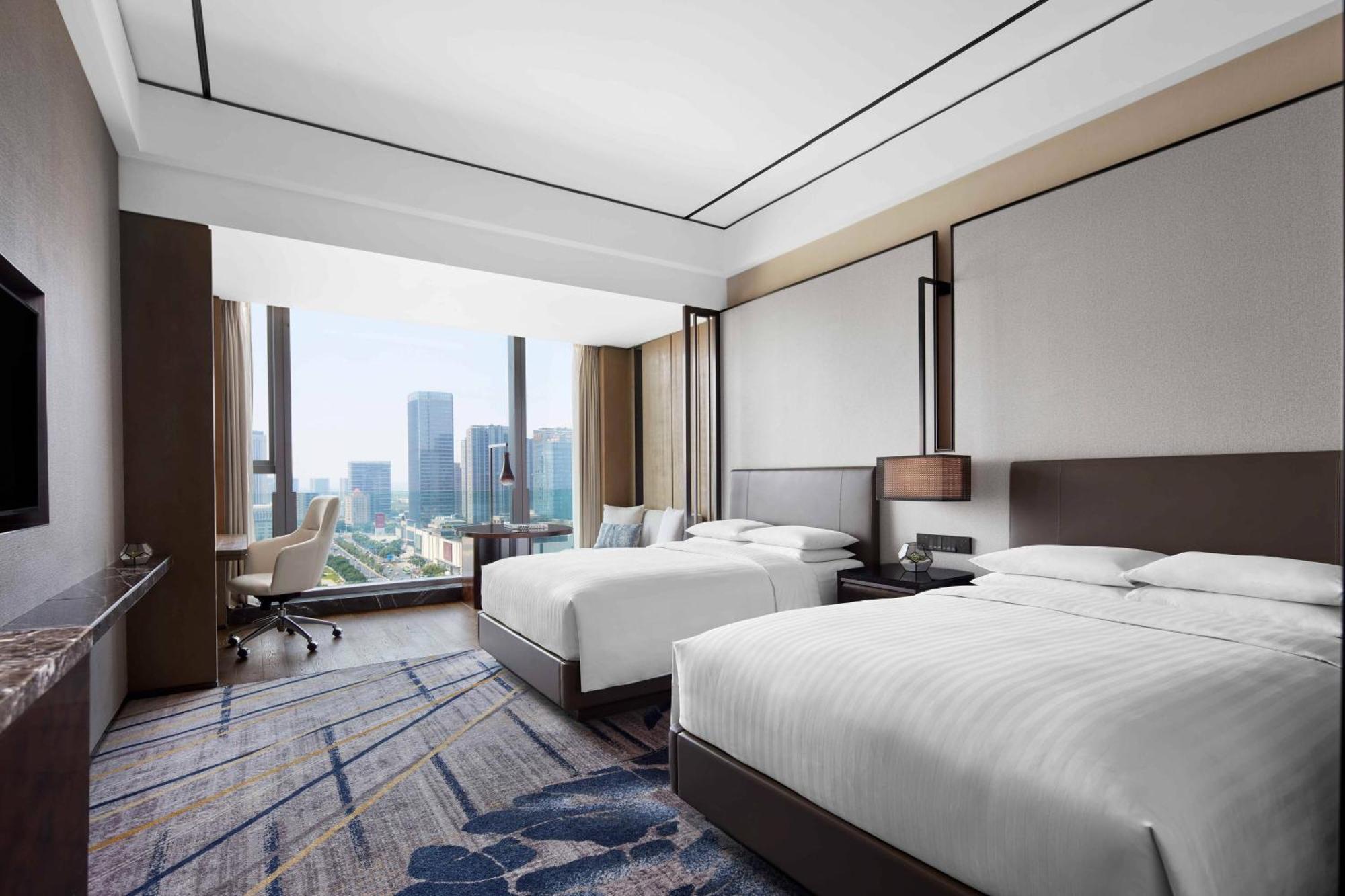 Marriott Nanjing South Hotel Bagian luar foto