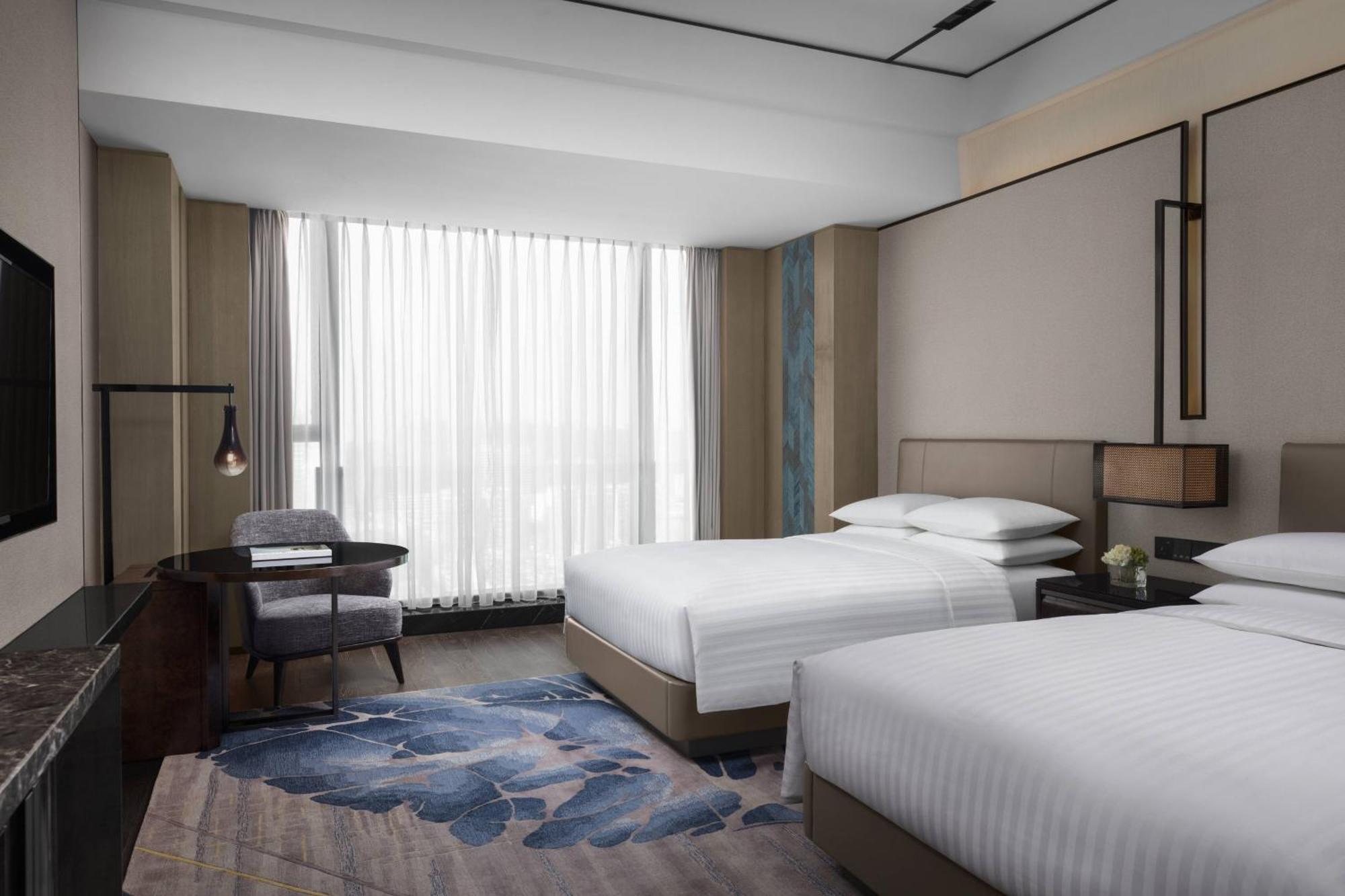 Marriott Nanjing South Hotel Bagian luar foto