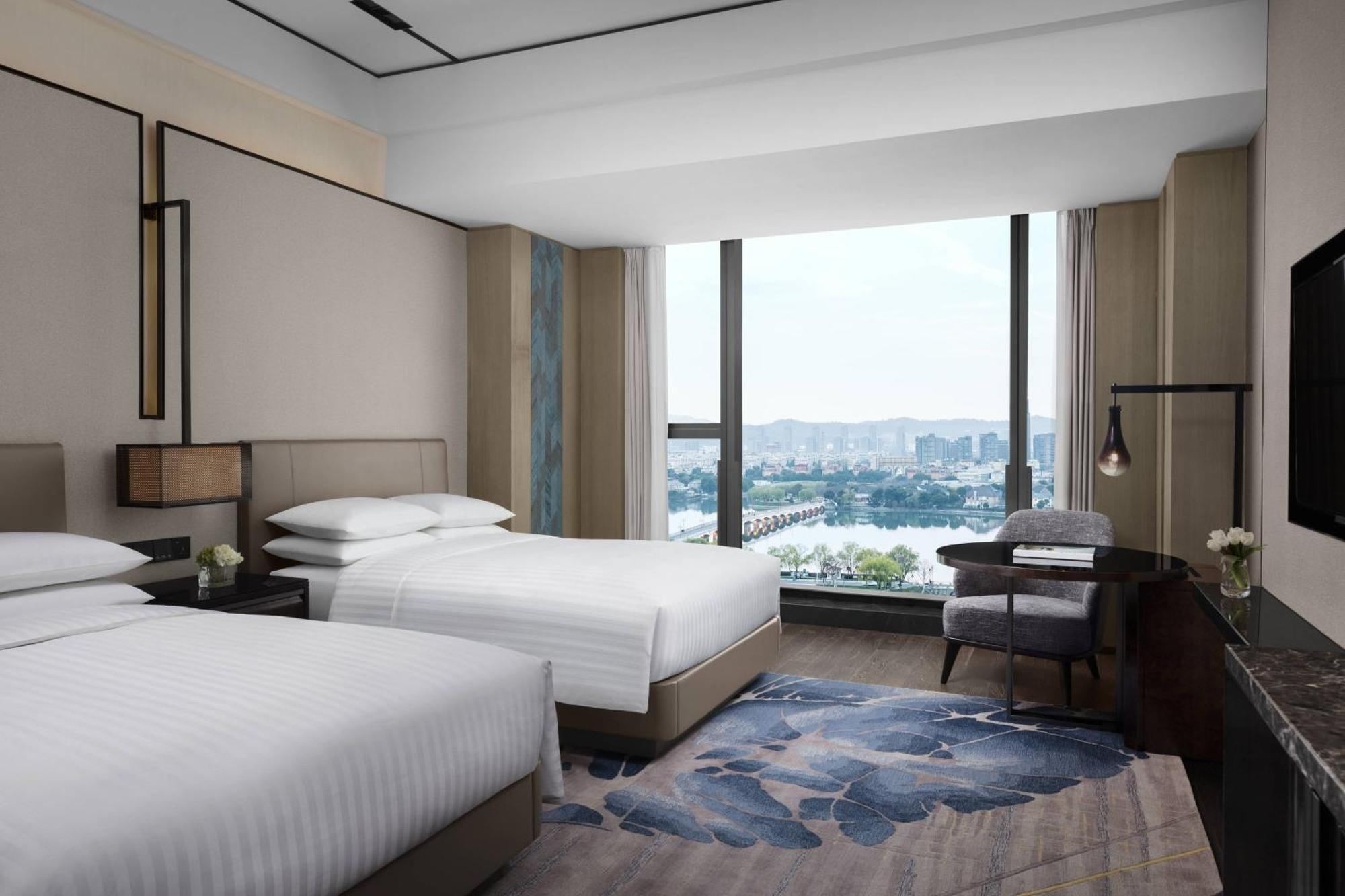 Marriott Nanjing South Hotel Bagian luar foto