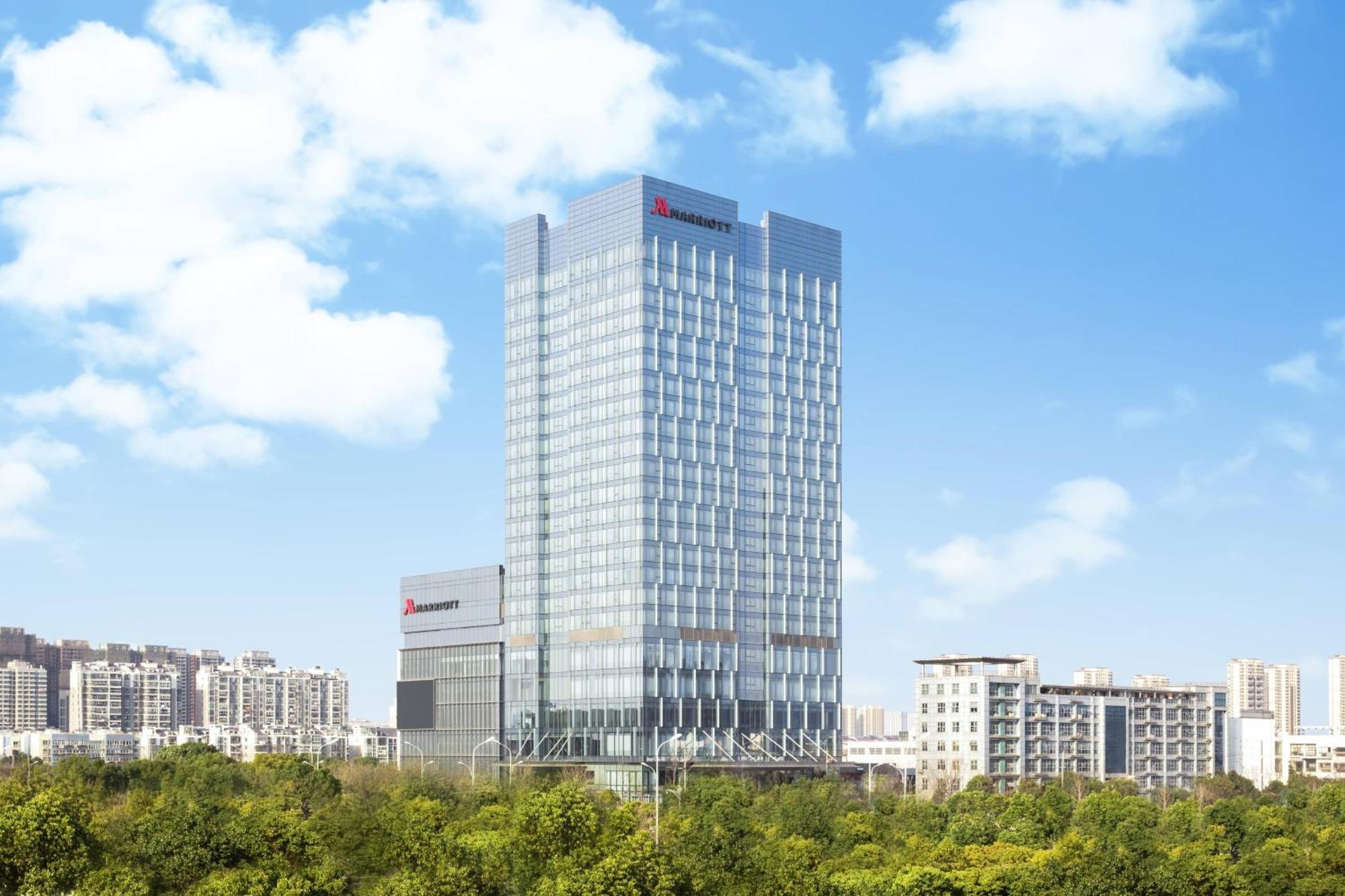 Marriott Nanjing South Hotel Bagian luar foto